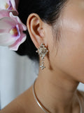 Prasiolite Dangle Earrings