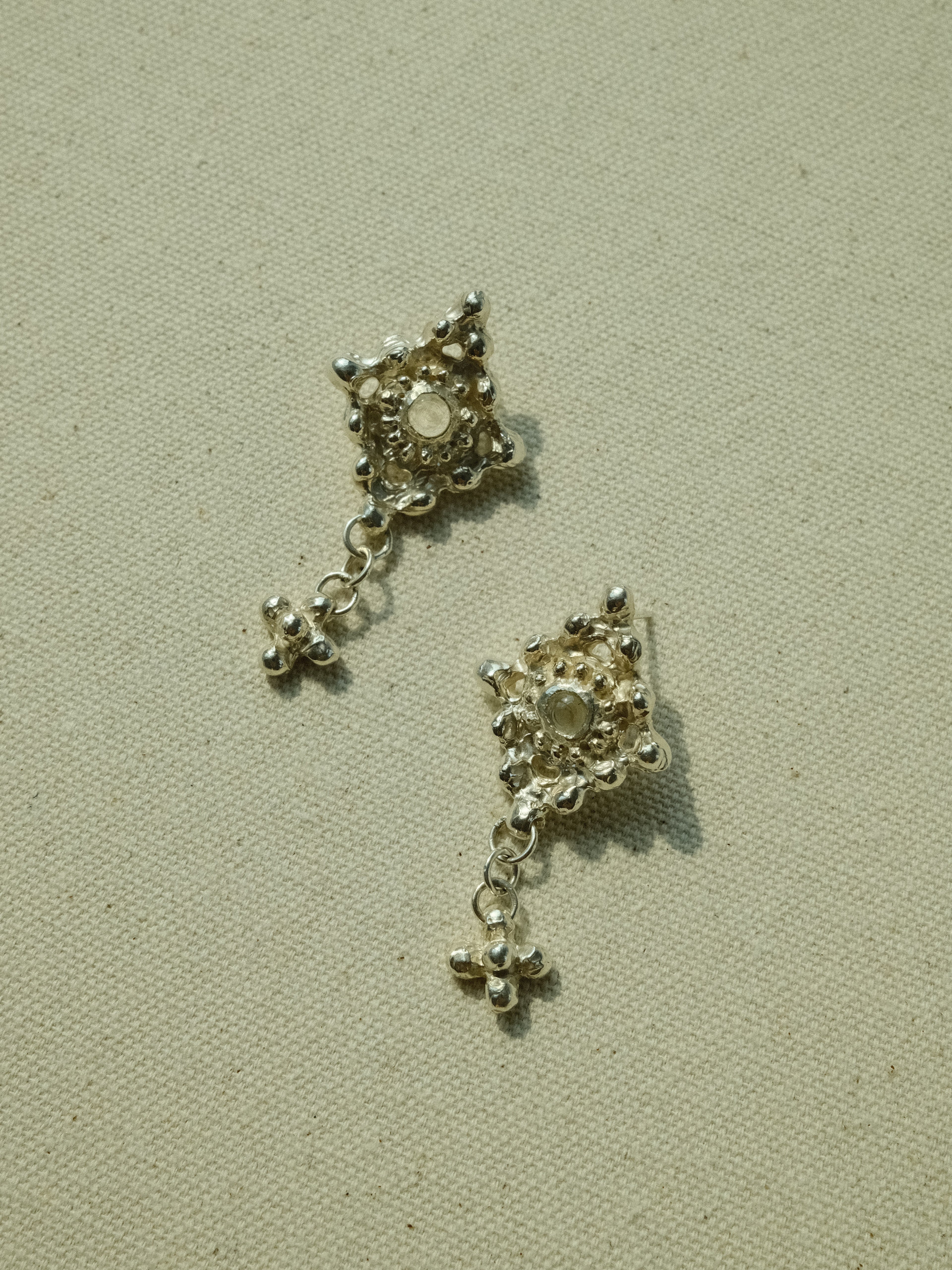 Prasiolite Dangle Earrings