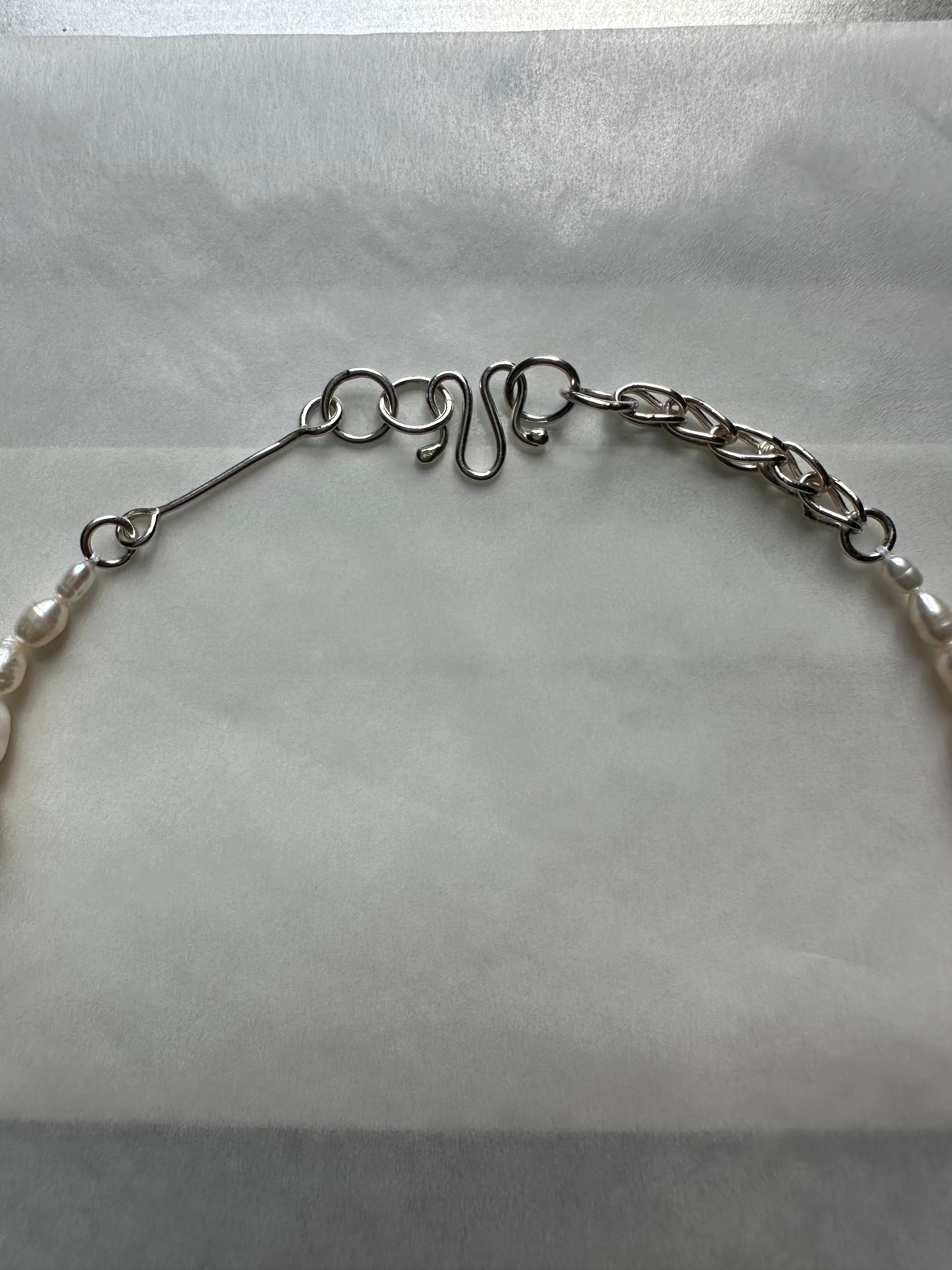 Pearl Charm Choker