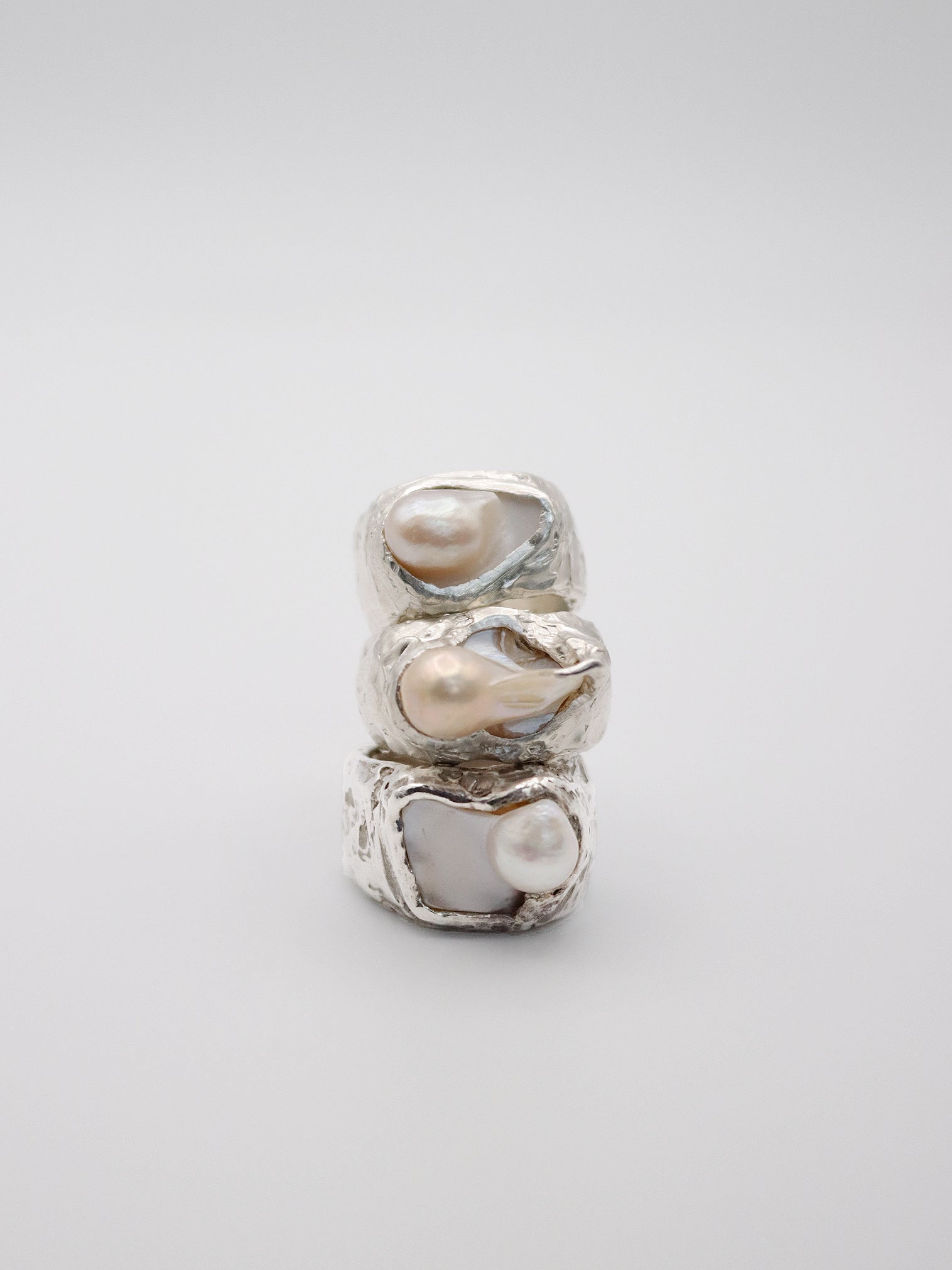 Keshi Pearl Ring