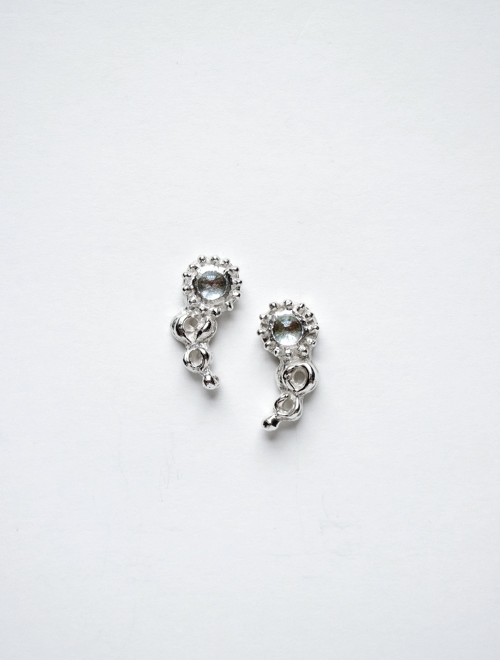 Prasiolite Stud Earrings