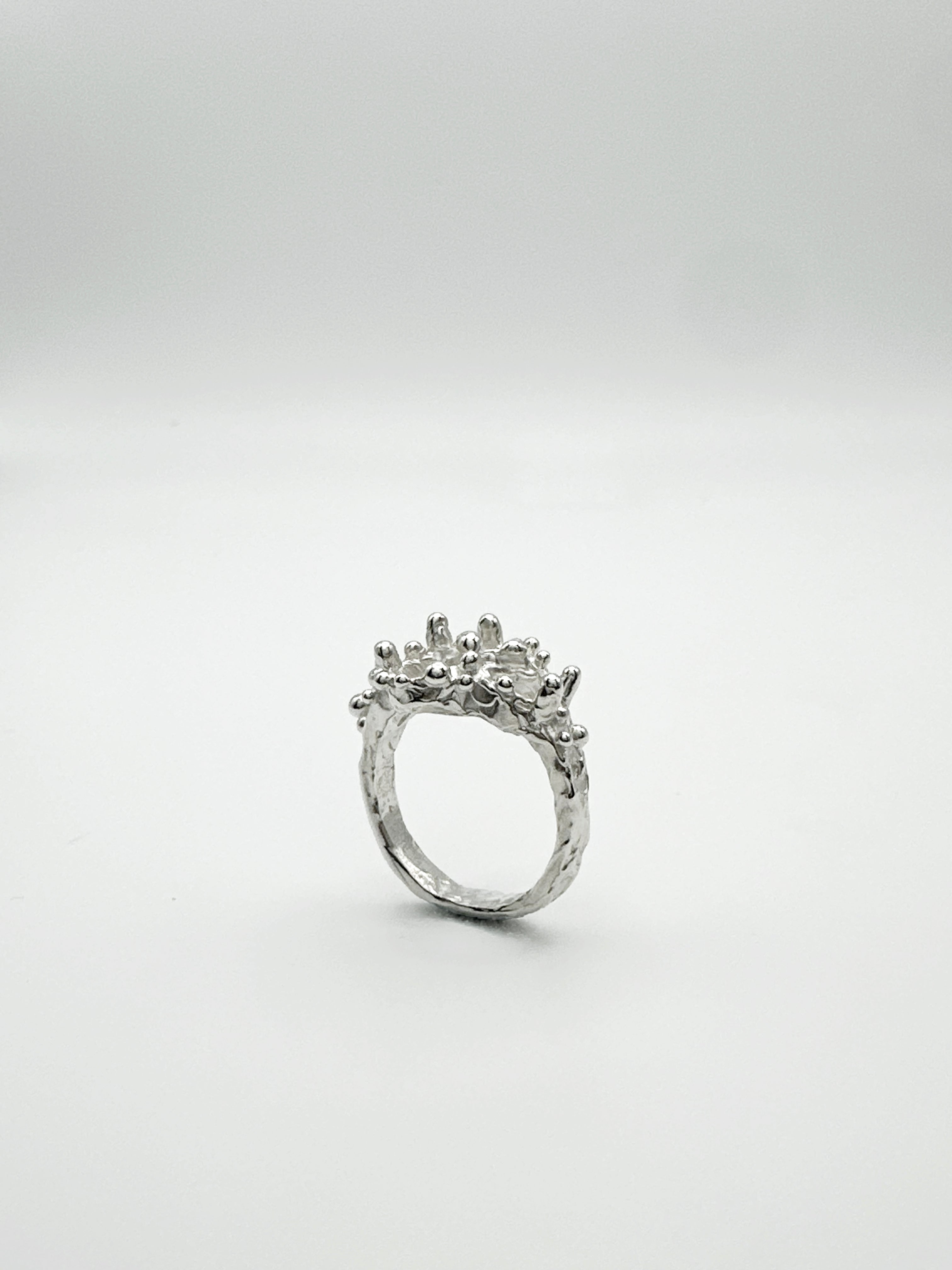 Stacked Coral Ring