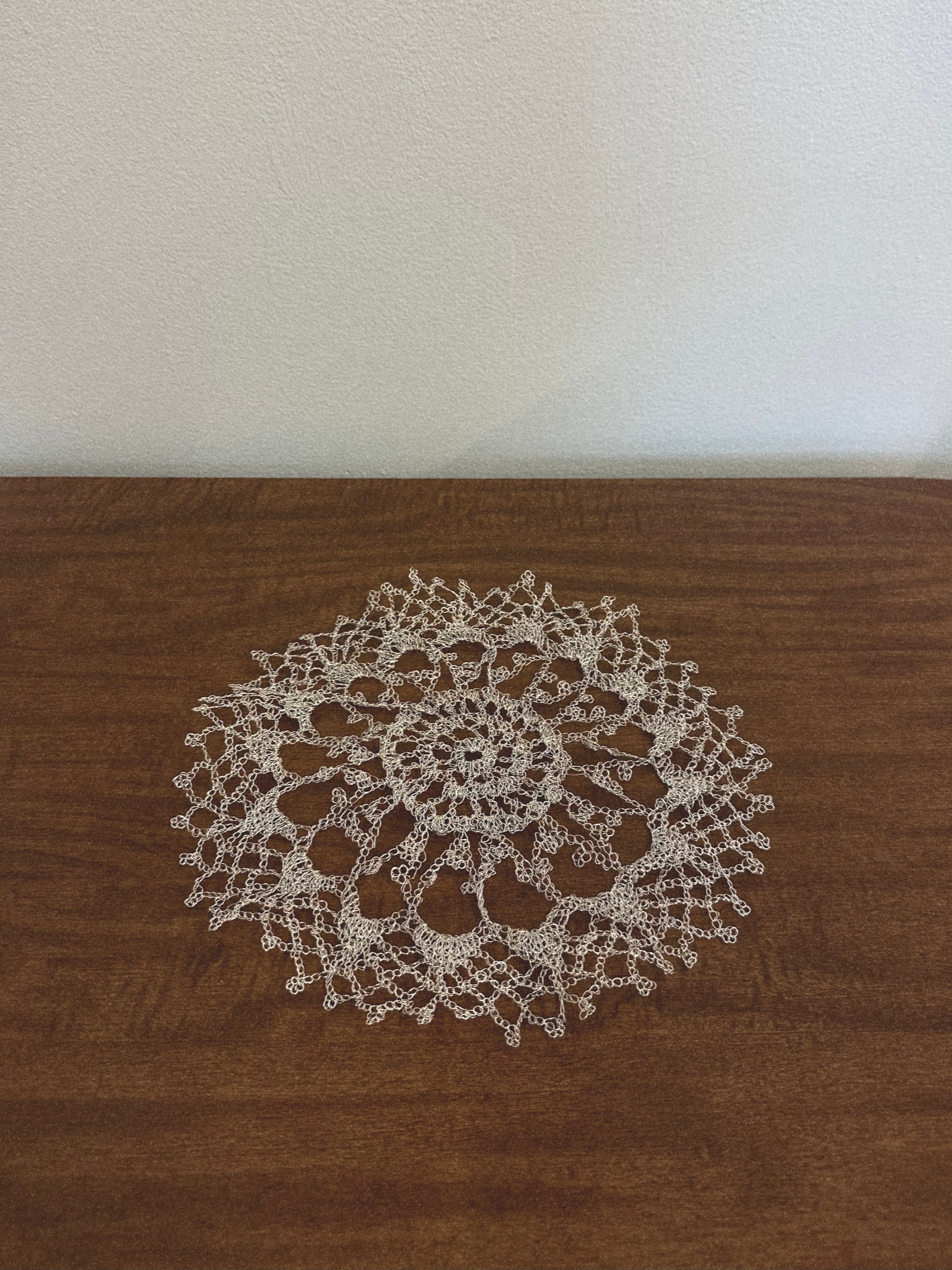 Silver Doily